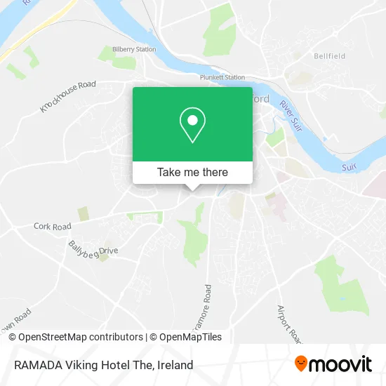 RAMADA Viking Hotel The map