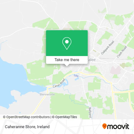 Caheranne Store map