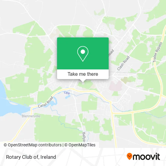 Rotary Club of map