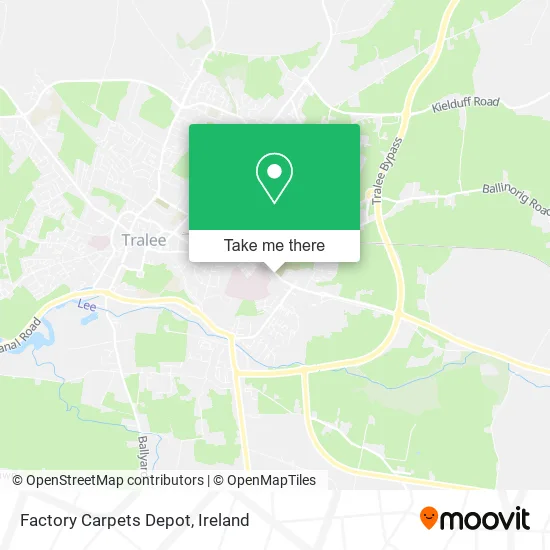 Factory Carpets Depot map