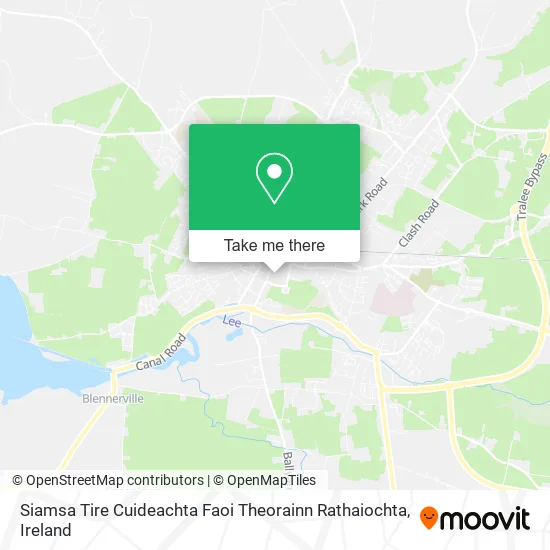 Siamsa Tire Cuideachta Faoi Theorainn Rathaiochta map