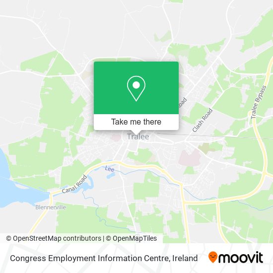 Congress Employment Information Centre map
