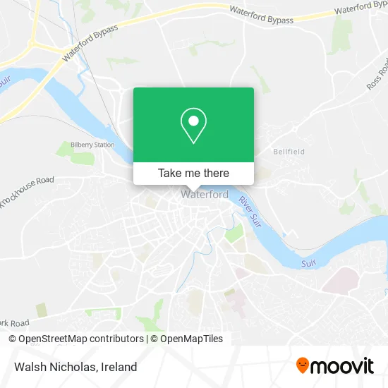 Walsh Nicholas map