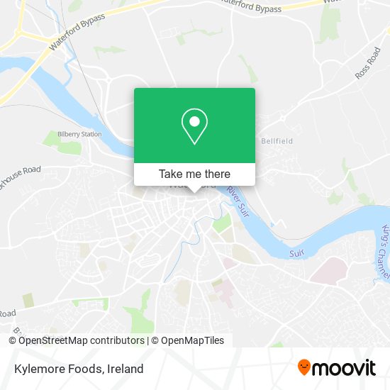 Kylemore Foods map