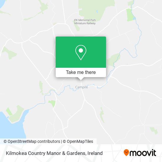 Kilmokea Country Manor & Gardens map