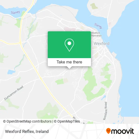 Wexford Reflex map