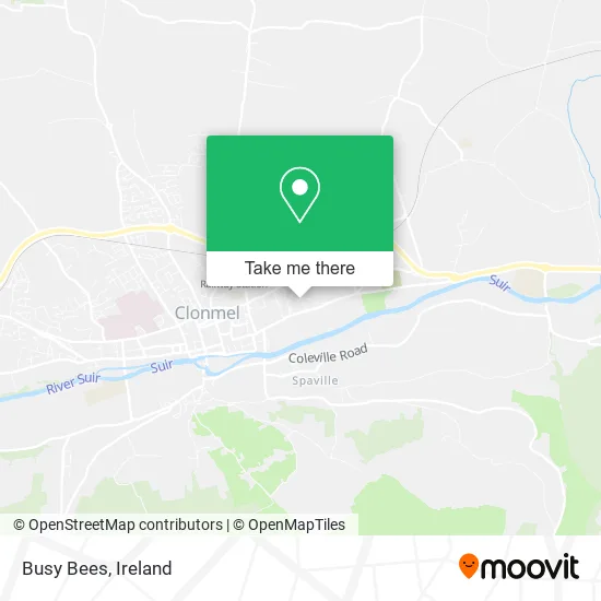 Busy Bees map