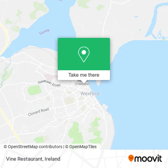 Vine Restaurant map