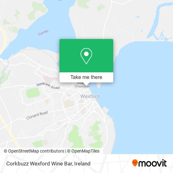 Corkbuzz Wexford Wine Bar map