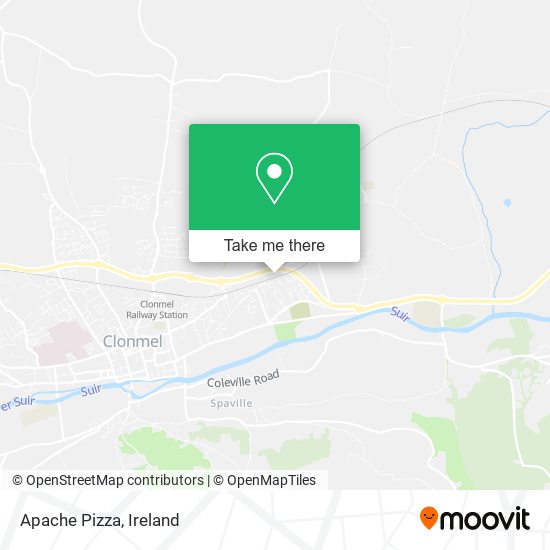 Apache Pizza map