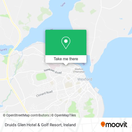 Druids Glen Hotel & Golf Resort map