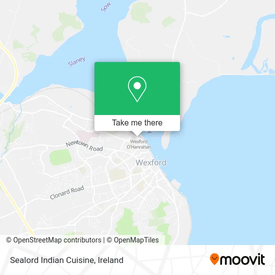Sealord Indian Cuisine map