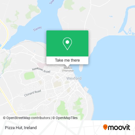 Pizza Hut map