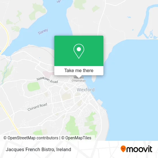 Jacques French Bistro map