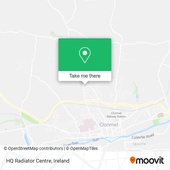 HQ Radiator Centre map