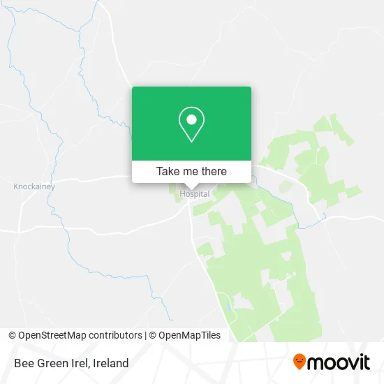 Bee Green Irel map