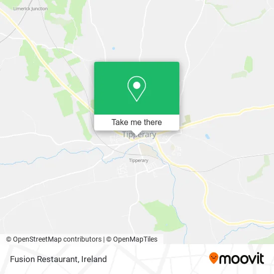 Fusion Restaurant map