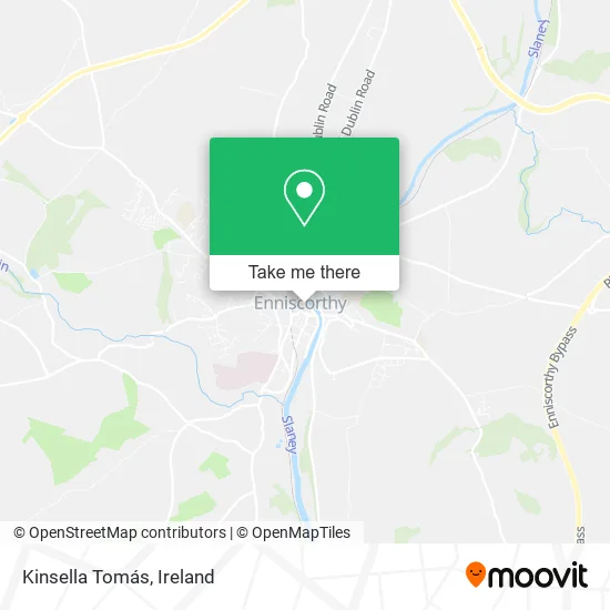 Kinsella Tomás map