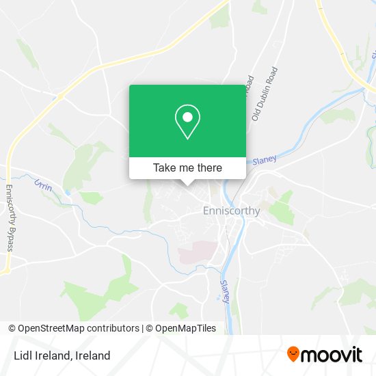 Lidl Ireland map