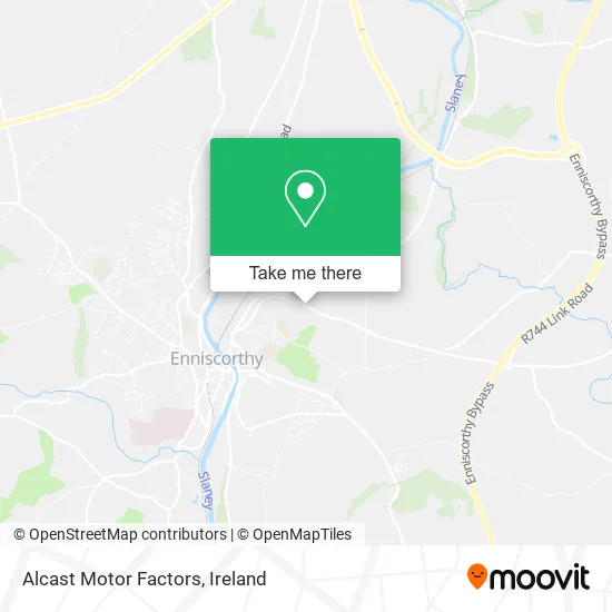 Alcast Motor Factors map