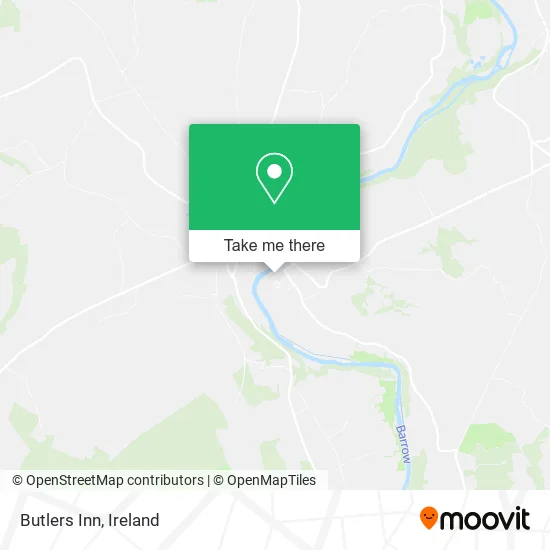 Butlers Inn map