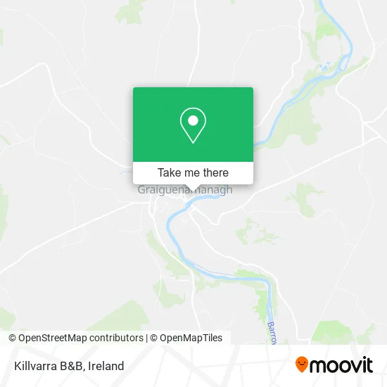 Killvarra B&B map
