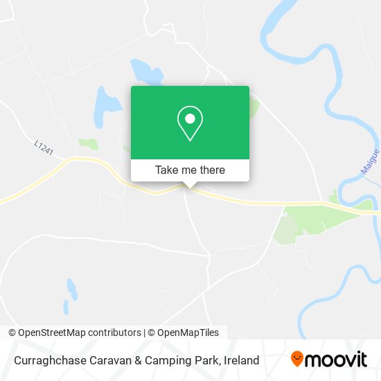 Curraghchase Caravan & Camping Park plan