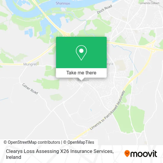 Clearys Loss Assessing X26 Insurance Services map
