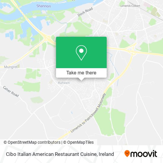 Cibo Italian American Restaurant Cuisine plan