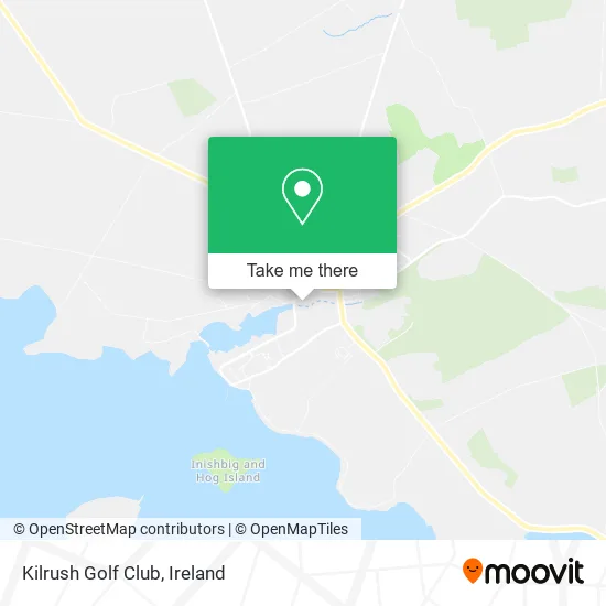 Kilrush Golf Club map