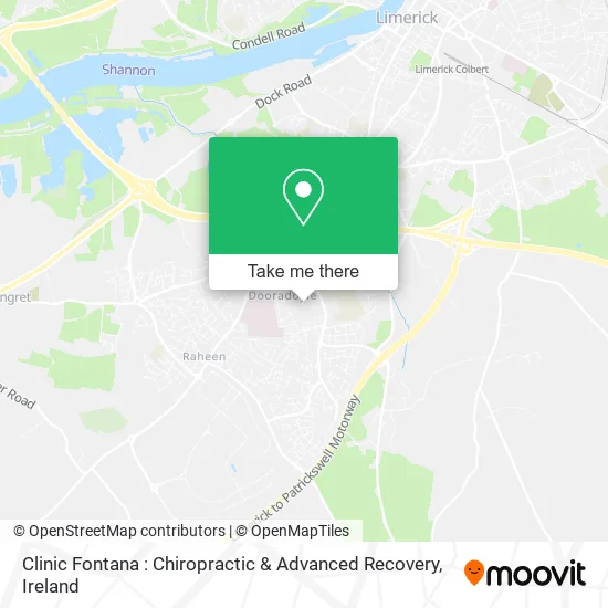 Clinic Fontana : Chiropractic & Advanced Recovery map