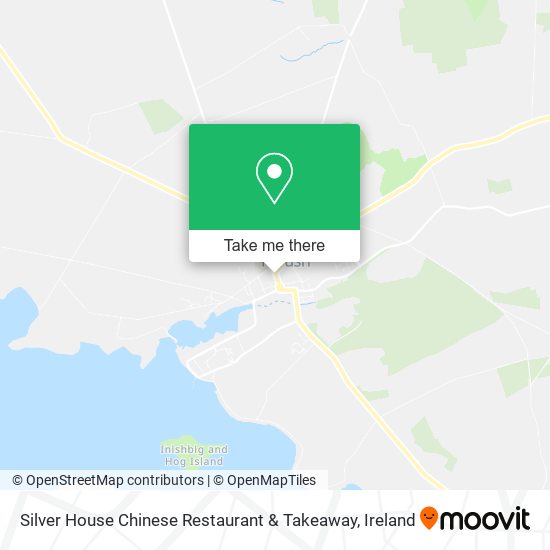 Silver House Chinese Restaurant & Takeaway map