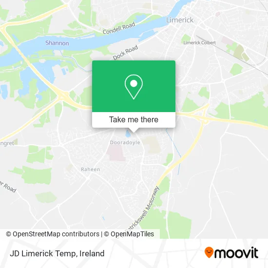 JD Limerick Temp map