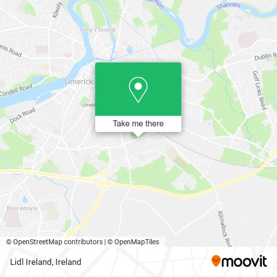 Lidl Ireland map