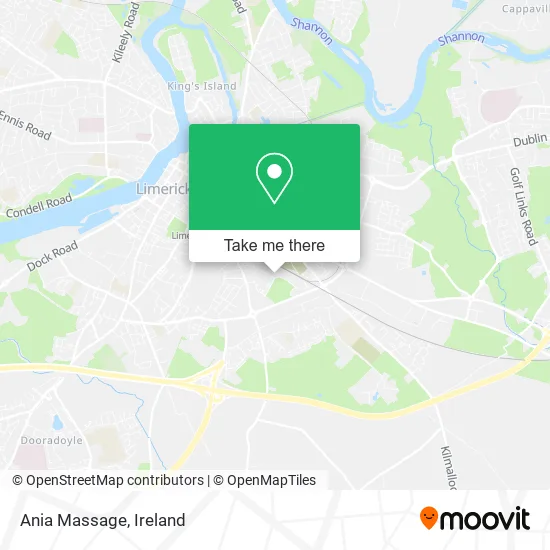 Ania Massage map