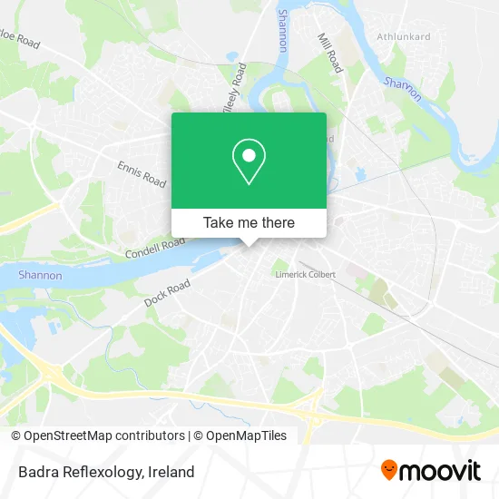 Badra Reflexology map