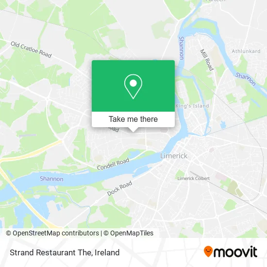 Strand Restaurant The map