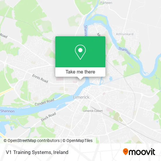 V1 Training Systems map