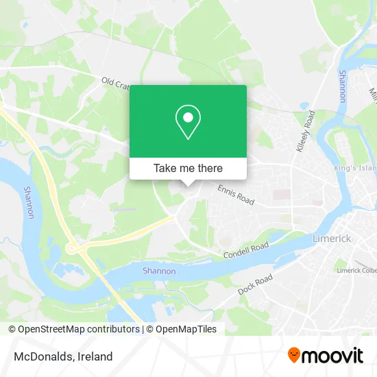 McDonalds map