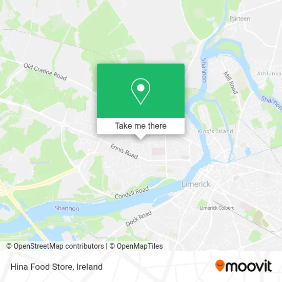 Hina Food Store map