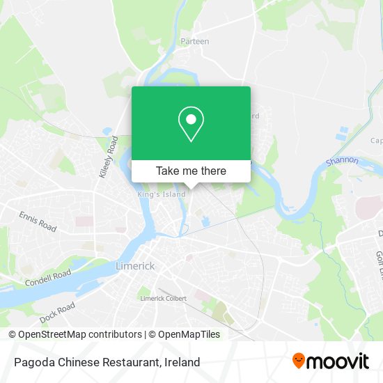 Pagoda Chinese Restaurant map