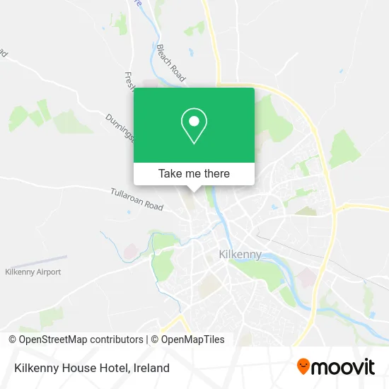 Kilkenny House Hotel map