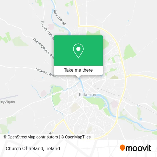 Church Of Ireland map