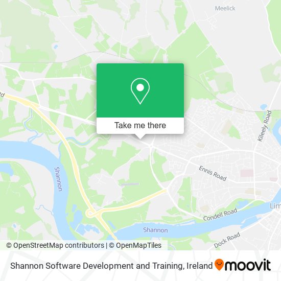 Shannon Software Development and Training map