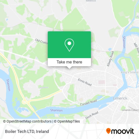 Boiler Tech LTD map