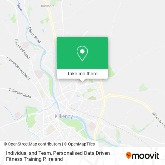 Individual and Team, Personalised Data Driven Fitness Training P map