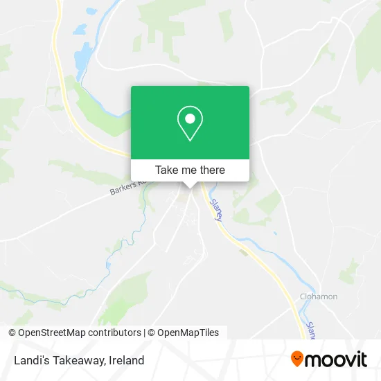 Landi's Takeaway map