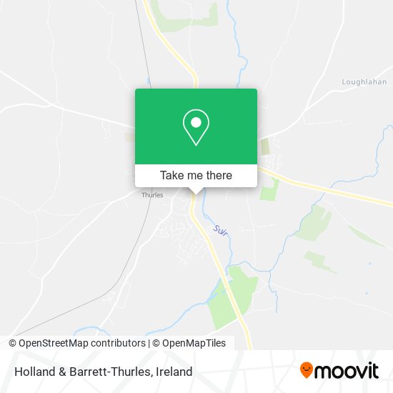 Holland & Barrett-Thurles map