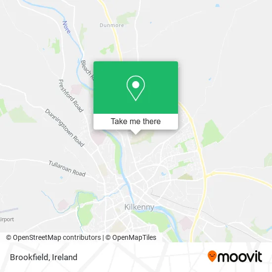 Brookfield map