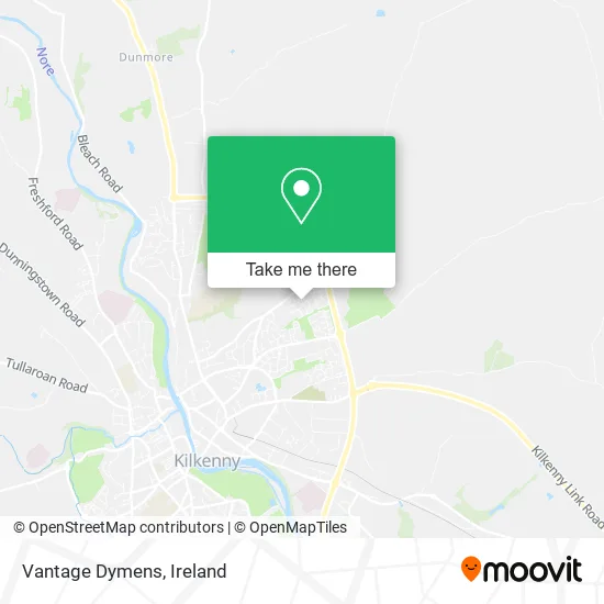 Vantage Dymens map